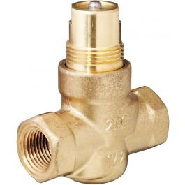 Siemens 59902008 1/2" 2-Way N/C Brass Globe Valve Body 2.5 Cv