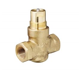 Siemens 59902010 2-Way N/C Globe Valve 1/2" FNPT X FNPT Brass Body 4.0Cv ANSI 250