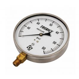 Trerice 620B4502LA100 1/4" Low Pressure Gauge 4.5" Dial 0-100 PSI