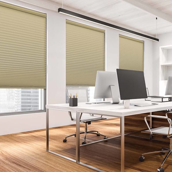 St. Charles 33 X 64" Camel Light Filtering Cordless Pleated Shade