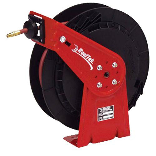 Reelcraft Medium Duty Spring Retractable Hose Reel, 1/4" x 25'