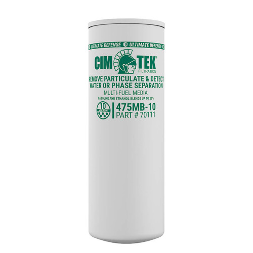 Cim-Tek 70111 475MB-10 10 Micron Phase Separation Water Detection Particulate Fuel Filter