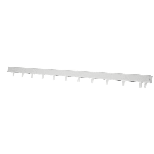 Champion 78 In. Steel Vertical Headrail, White