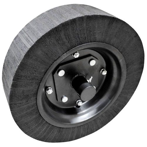 Laminated Rotary Tire with Rim, 4.00 x 8