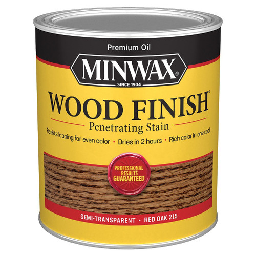Minwax Wood Finish Wood Stain, Red Oak, Qt.