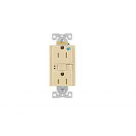 Lennox 79J98 Commercial Grade GFCI Duplex Receptacle 15A 5-15R