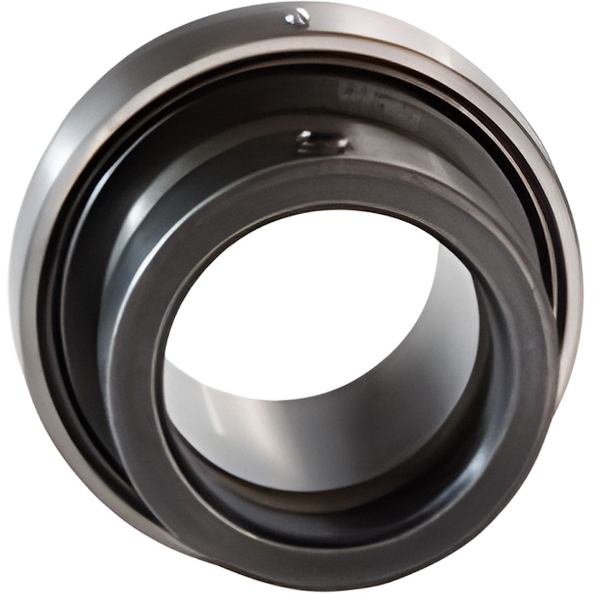 INSERT BEARING WITH LOCK COLLAR - 1-1/8" BORE-WIDE INNER RING - GREASABLE, WHILE SUPPLIES LAST