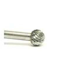 SD-6 Double Cut Carbide Burr Ball, 5/8" x Ball x 1/4" (Qty. 1)