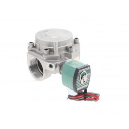 Asco 8210G133 2" Stainless Steel N/O Solenoid Valve 5-125 PSI W/Air,Gas,Water