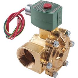 ASCO 8210G22LF 1.5" N/C Solenoid Valve 5-150 PSI Air/Water 125 PSI Oil 120V
