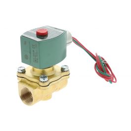 ASCO 8210G95-120VDC 3/4" N/C Brass Solenoid valve 0-40 PSI Air/Water