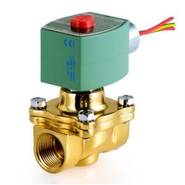 ASCO 8210P95-100/240V 3/4" N/C Solenoid Valve For Air & Water 0-150 PSI