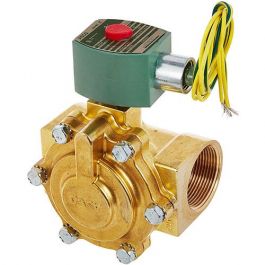Asco Controls 8220G011 2-Way N/C Hot Water/Steam Solenoid Valve 1-1/2" NPT 50-110 VAC/ 60-120 VAC