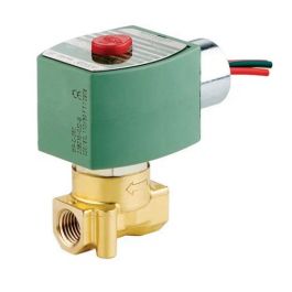 Asco Controls 8262H020 2-Way Normally Closed Solenoid Valve 1/4" NPT 110/120 VAC 50/60Hz