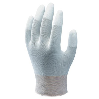 SHOWA Hi-Tech Polyurethane Coated Gloves, Small, White, 12 Pair, #BO600S
