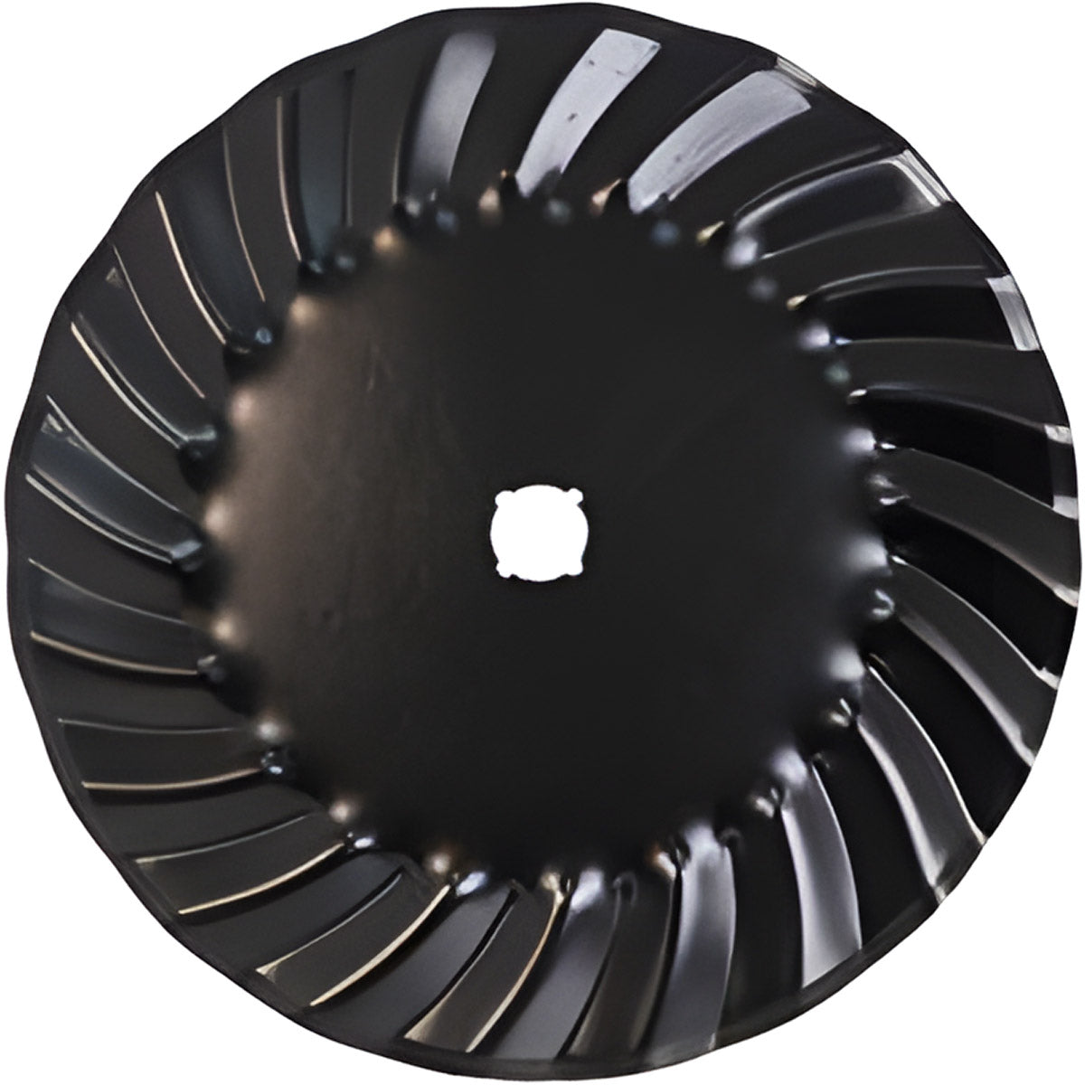 Vertical Tillage Blade for Great Plains 820-011C - 20" x 6.5MM, 1-1/2" x 1-3/4" Round Axle, 20 Waves