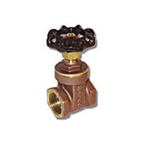 1" Female NPT Forged Brass Gate Valve Lead Free
