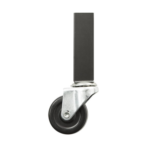 Steiner Welding Screen Single Caster Leg with 2" Rubber Wheel