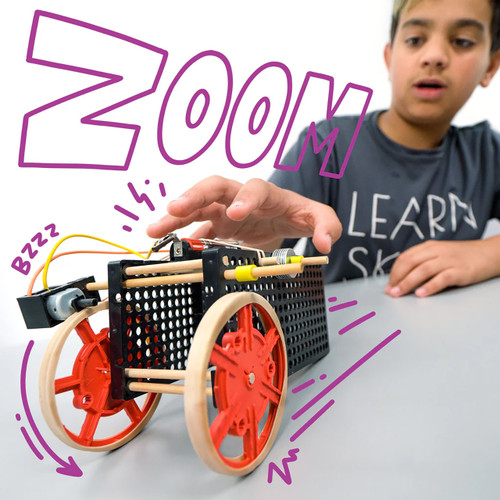 TeacherGeek Battery Powered Dragster Kit