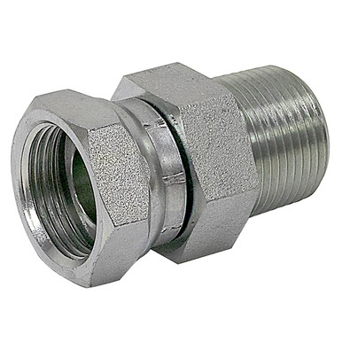 1/2" NPT Male x 1/2" NPT Female Swivel Straight 1404-08-08 Adapter