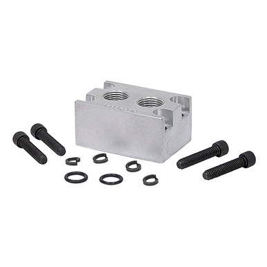 Hydraulic Motor Manifold Port Aadpter Kit 1/2 NPT Source Fluid Power SFP27358