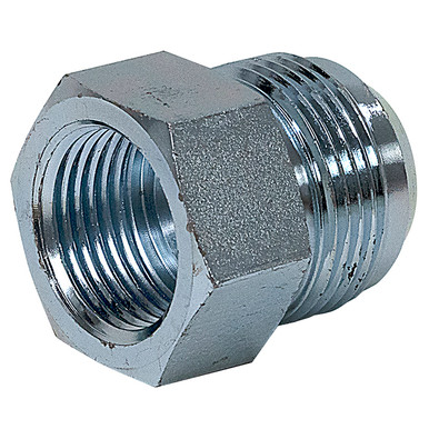 JIC 12 Female x JIC 10 Male Straight 2406-12-10 Adapter
