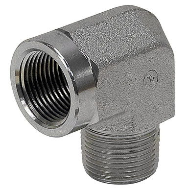 1" NPT Male x 1" NPT Female 90 Degree Elbow 5502-16-16 Adapter