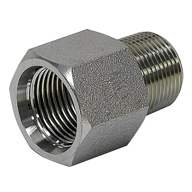 SAE 4 Female x 1/4" NPT Male Straight 6404-04-04 Adapter
