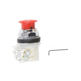 Schneider Electric (Square D) 9001KR24RH13 S/R Red Push Metal Button 35mm