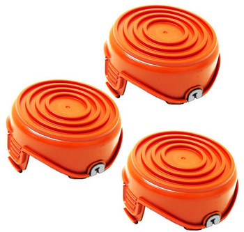 Black and Decker 3 Pack of Genuine OEM Replacement Spool Covers - 90563054-3PK