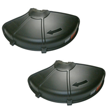 Black and Decker 2 Pack Of Genuine OEM Replacement Grass Deflector # 90637808-2PK