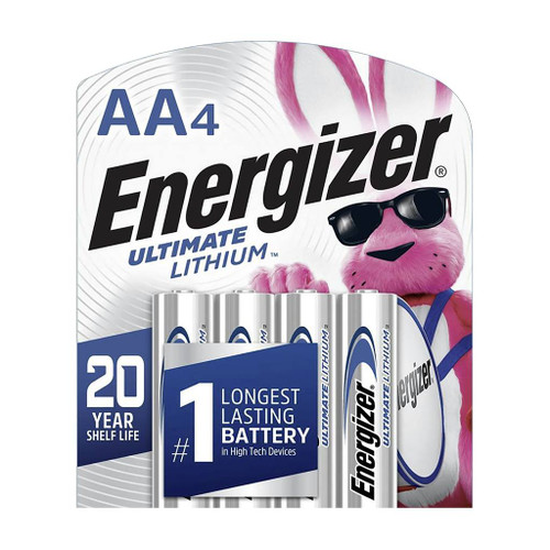 Energizer Batteries, Ultimate Lithium, AA , 4-Pack