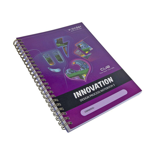 Wonder Workshop Student Design Process Notebooks, Unit 3: Innovation, 6-Pack