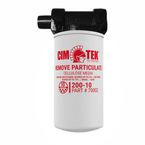 Cim-Tek 1 in. Gas Pump Filter Kit - 10 Micron - 25 GPM