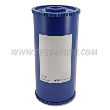 Aries Filter Works AF-10-3001-BB 4.5'' x 10'' Cation (Hydrogen Form) Deionizer