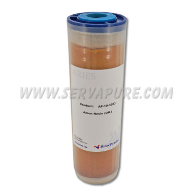 Aries Filter Works AF-10-3203 3.0'' x 10'' Anion (Hydroxide Form) Deionizer