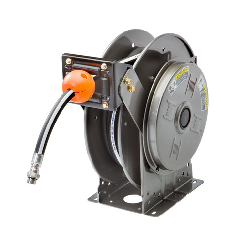 Hannay Reels DEF Series Spring Rewind Reel, Reel & Hose, 3/4 in. x 50 ft., DEF-650