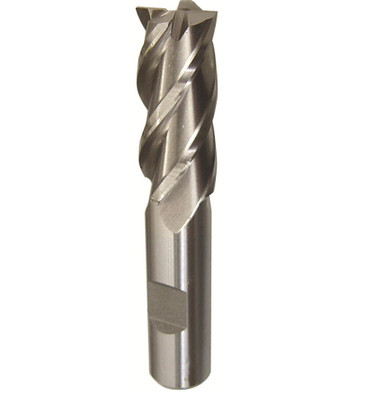 1/2" X 1/2" HSS 4 Flute Single End Long End Mill DWCF718