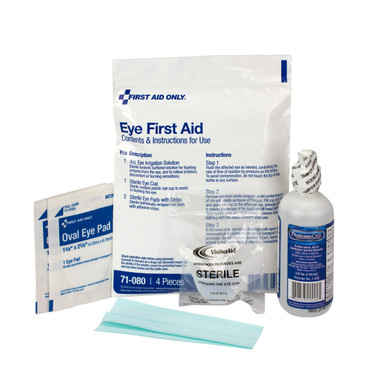 6 Piece Eye Wound First Aid Triage Pack - Eye Wound Treatment 71-080