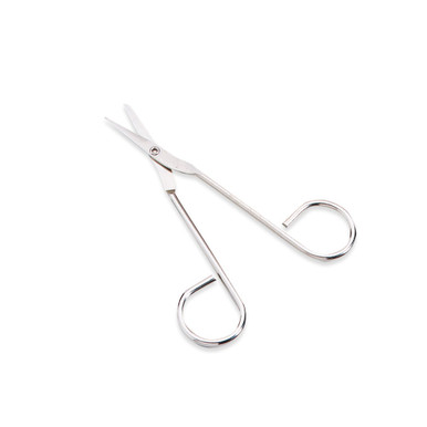 SmartCompliance Refill 4.5" Scissors, Wire Handle, Nickel Plated FAE-6004