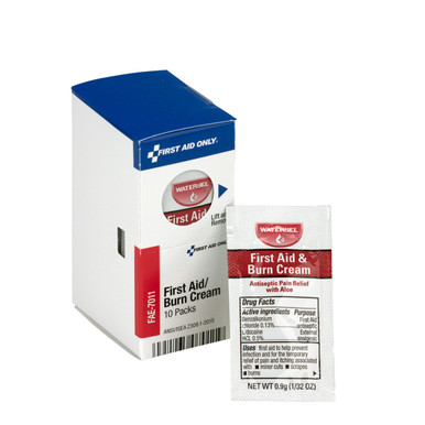 SmartCompliance Refill First Aid Burn Cream, 10 per Box FAE-7011