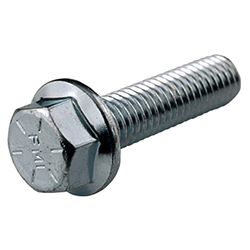 3/8"-16 x 3/4" Grade 8 Serrated Hex Flange Machine Bolts, Trivalent RoHS (850/Pkg.)