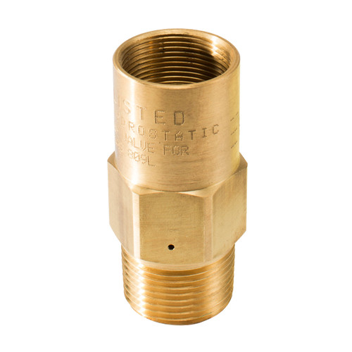 Emerson Fisher 1/4 in. MNPT External Relief Valves for Hydrostatic Containers - 450 PSIG