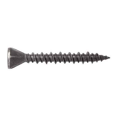 Simpson Strong-Tie #7 x 1-1/4" MTH Wood Underlayment Screws, Collated, Square, Trim Head, Gray Phosphate (1000/Pkg) #HCKMTH114S