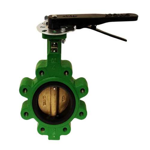 Apollo LC149 Series 3 in. 150# Flange Cast Iron Butterfly Valve, Lug Style w/ 10 Position Handle