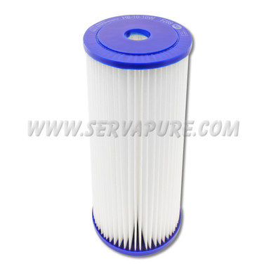 Harmsco HB-10-10W, 10 Micron Polyester-Plus Calypso Blue Series Filter Cartridge