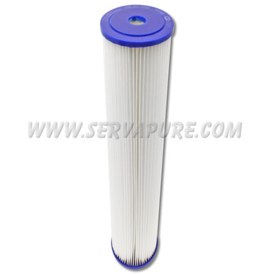 Harmsco HB-20-10W, 10 Micron Polyester-Plus Calypso Blue Series Filter Cartridge