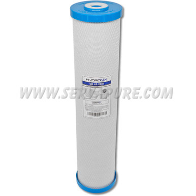 Hydronix CB-45-2001, Carbon Block Filter, 4.5" x 20", 1 Micron