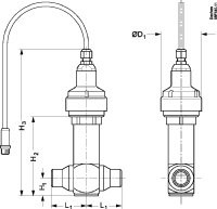 027H7187 Danfoss Electric regulating valve, CCM 20