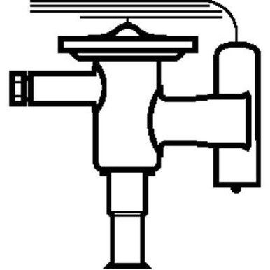 068U1960 Danfoss Thermostatic expansion valve, TUB